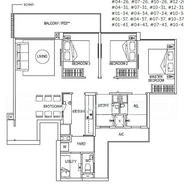 3 Bed Executive Condo for Sale in  Signature At Yishun - Image 10