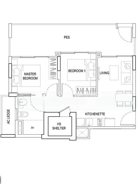 2 Bed Condo for Sale in  Urban Vista - Image 8