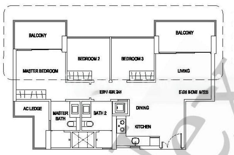 3 Bed Condo for Rent in  J Gateway - Image 16