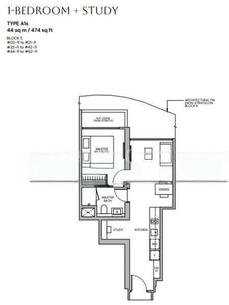 1 Bed Condo for Sale in  Zyon Grand - Image 14