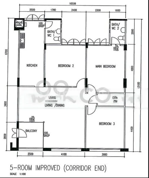 5 Room (5I) HDB for Rent in  51 Lengkok Bahru - Image 16