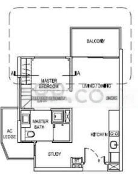 1 Bed Condo for Rent in  J Gateway - Image 12