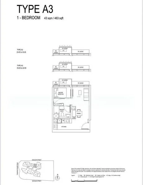 1 Bed Condo for Rent in  One Bernam - Image 7