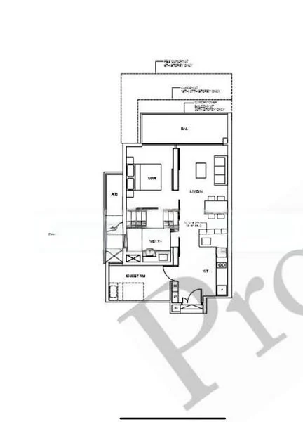 2 Bed Condo for Rent in  Cairnhill Nine - Image 4