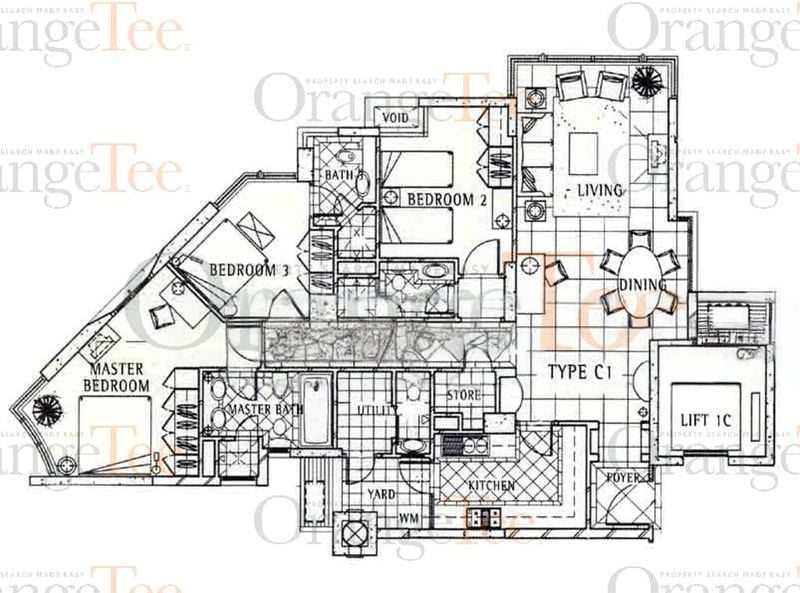 3+1 Bed Condo for Rent in  Cuscaden Residences - Image 14