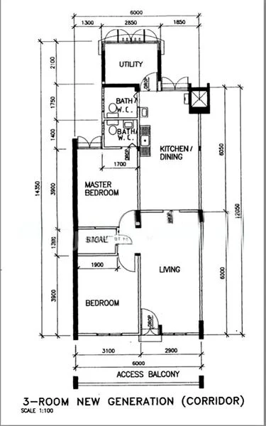 3 Room (3NG) HDB for Sale in 417 Ang Mo Kio Avenue 10 - Image 5