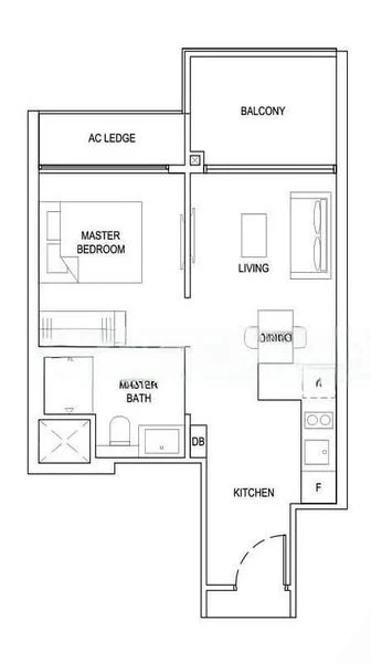 1 Bed Condo for Sale in  The Florence Residences - Image 8