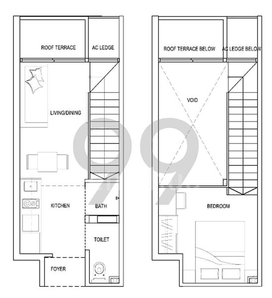 1 Bed Condo for Rent in  Metro Loft - Image 11