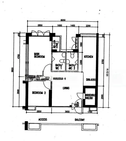 3 Room (3A) HDB for Sale in  12 Cantonment Close - Image 7