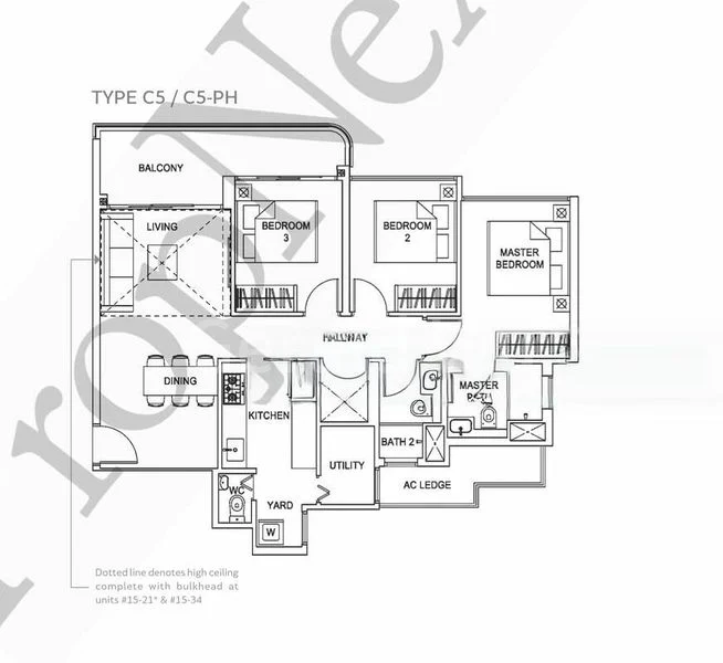 3 Bed Executive Condo for Rent in Hundred Palms Residences - Image 4