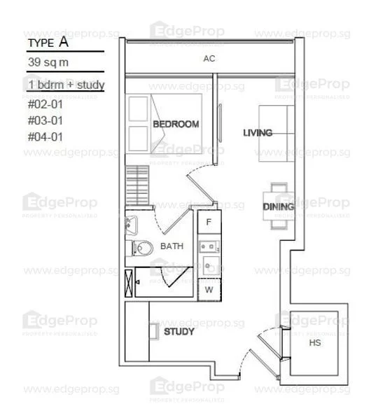 1 Bed Apartment (Condo) for Sale in Presto @ Upper Serangoon - Image 13