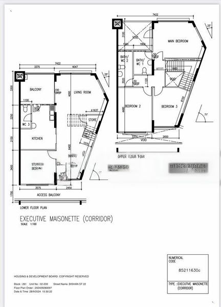 Maisonette HDB for Sale in  261 Bishan Street 22 - Image 18
