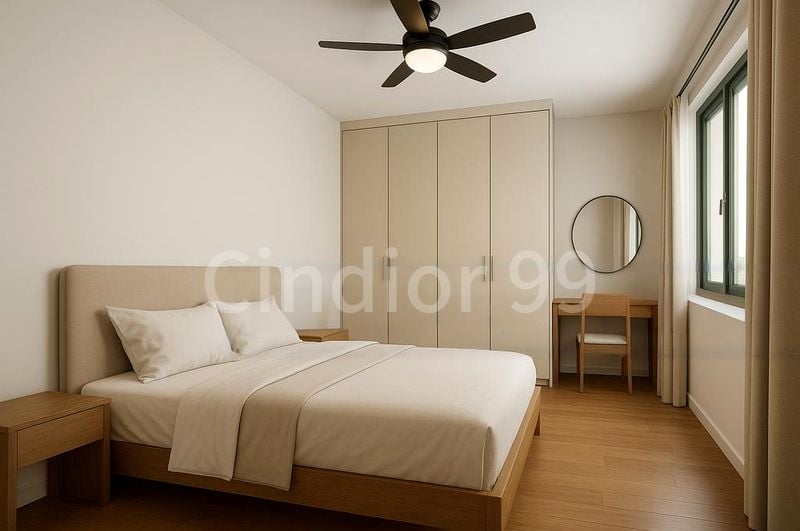 Master Room (Condo) for Rent in  Changi Green - Image 3