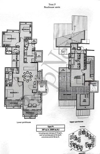 4 Bed Condo for Rent in  The Berth By The Cove - Image 6