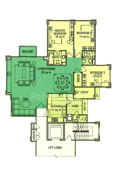 3 Bed Condo for Rent in  Symphony Heights - Image 12