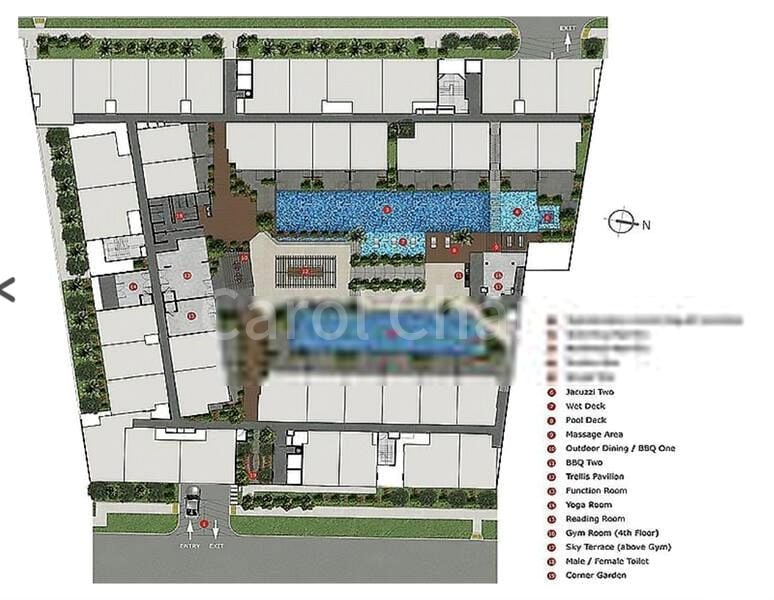 2 Bed Condo for Rent in  Guillemard Edge - Image 10