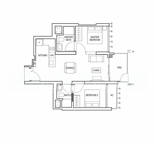 2 Bed Condo for Sale in  Midwood - Image 8