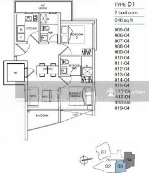 2 Bed Condo for Rent in  8M Residences - Image 3