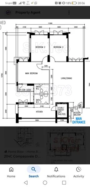 Master Room (HDB) for Rent in  204A Compassvale Drive - Image 7