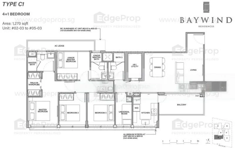 5 Bed Condo for Sale in Baywind Residences - Image 8