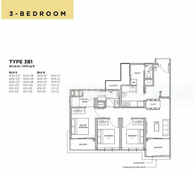3 Bed Condo for Sale in  Dairy Farm Residences - Image 14