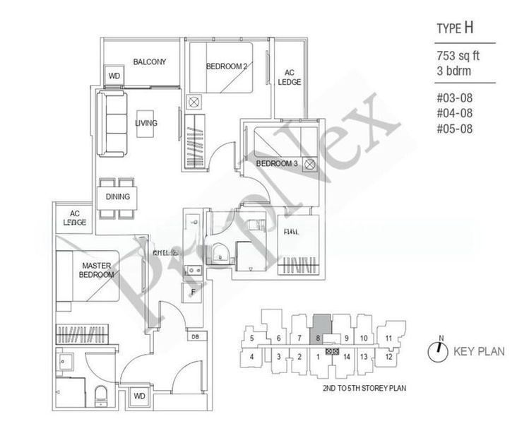2 Bed Apartment (Condo) for Rent in  Hills Twoone - Image 10