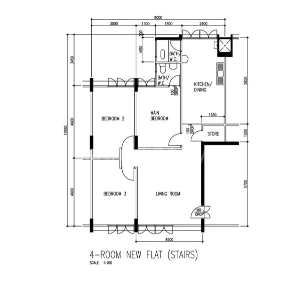 4 Room (4NG) HDB for Sale in  546 Ang Mo Kio Avenue 10 - Image 11