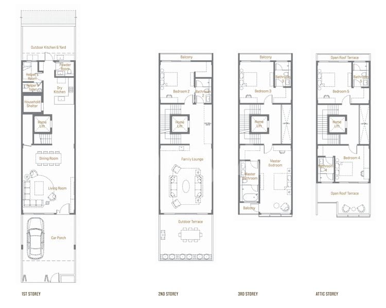 5+1 Bed Terraced House (Landed) for Sale in  Springleaf Collection - Image 10