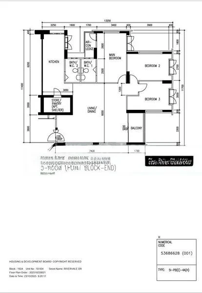 5 Room (5I) HDB for Sale in  192A Rivervale Drive - Image 11