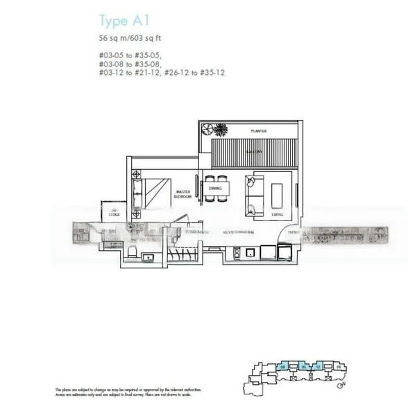 1 Bed Condo for Rent in  Spottiswoode Residences - Image 7