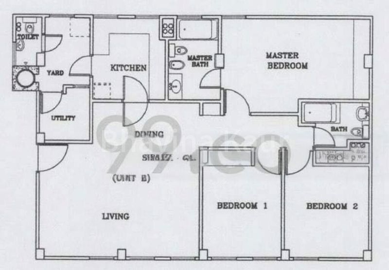 3 Bed Condo for Rent in  Hullet Rise - Image 14