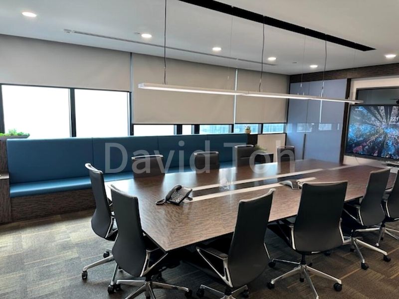 Office for Rent: Excellent High Floor, Fitted Office with View; Raffles Place - Image 1