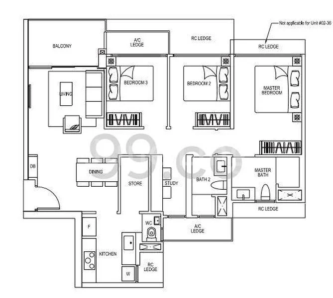 3+1 Bed Executive Condo for Sale in  iNZ Residence - Image 21