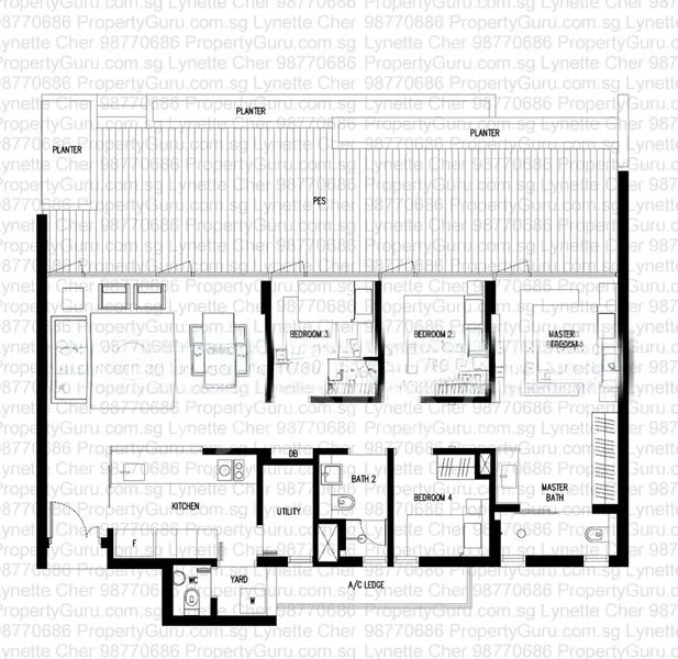 4 Bed Condo for Rent in  Seletar Park Residence - Image 7