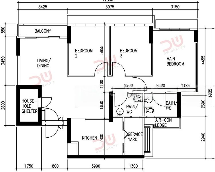 4 Room (4A) HDB for Sale in  Canberra View - Image 20
