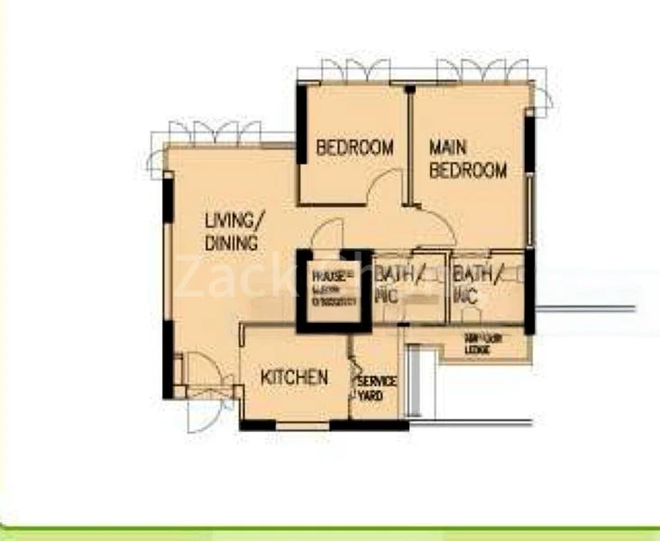 3 Room (3A) HDB for Rent in  472B Fernvale Street - Image 13