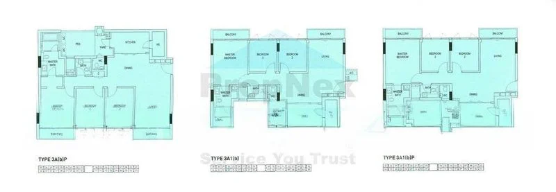 3 Bed Apartment (Condo) for Rent in  The Linear - Image 9