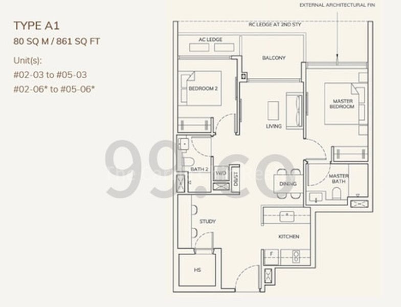 2+1 Bed Condo for Sale in  Ardor Residence - Image 8