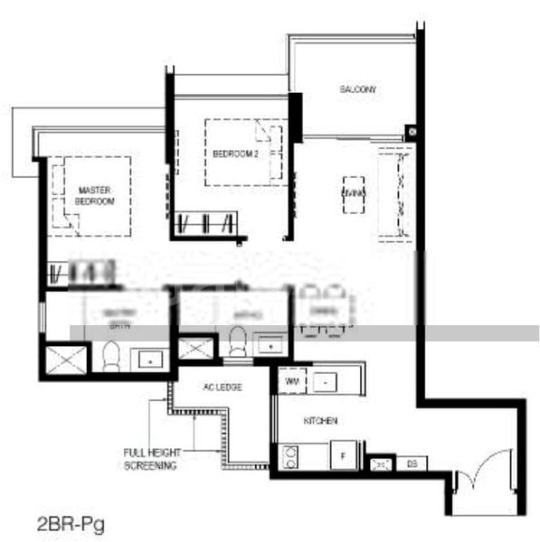 2 Bed Condo for Rent in  Normanton Park - Image 16