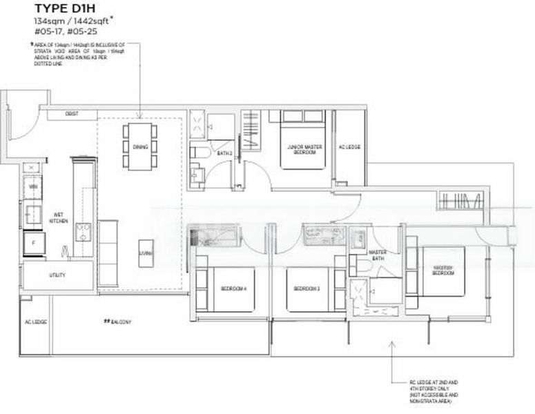 4 Bed Condo for Rent in  The Verandah Residences - Image 14