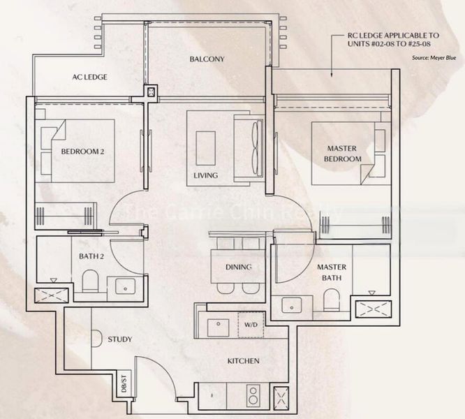 2 Bed Condo for Sale in  UPPERHOUSE at Orchard Boulevard / Orchard Boulevard - Image 15