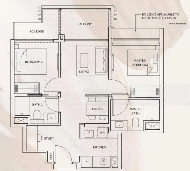 2 Bed Condo for Sale in  UPPERHOUSE at Orchard Boulevard / Orchard Boulevard - Image 16