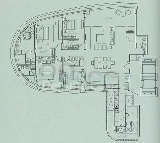 4 Bed Condo for Rent in  The Orchard Residences - Image 14