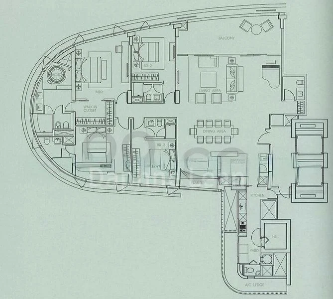 4 Bed Condo for Rent in  The Orchard Residences - Image 14