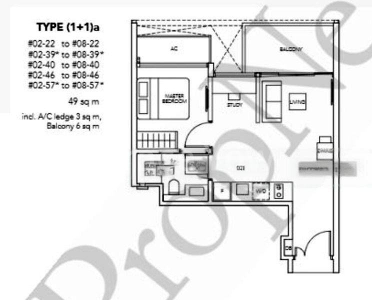 1 Bed Condo for Sale in  The Jovell - Image 10