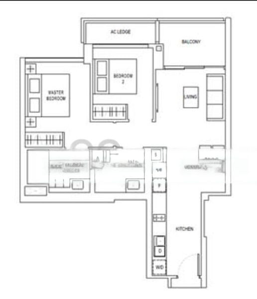 2 Bed Condo for Rent in  JadeScape - Image 12