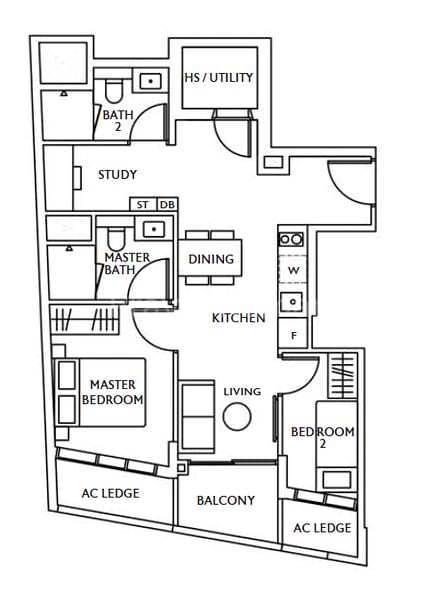 2 Bed Condo for Sale in  The Ranz - Image 5