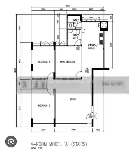 4 Room (4A) HDB for Sale in  113 Bukit Purmei Road - Image 11