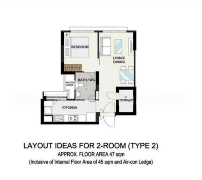 2 Room (HDB) for Rent in  439A Bukit Batok West Avenue 8 - Image 6