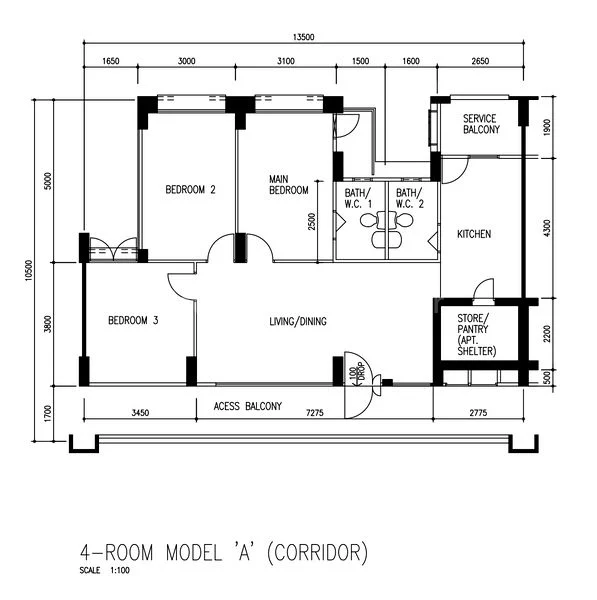 4 Room (4A) HDB for Sale in 953 Hougang Avenue 9 - Image 13